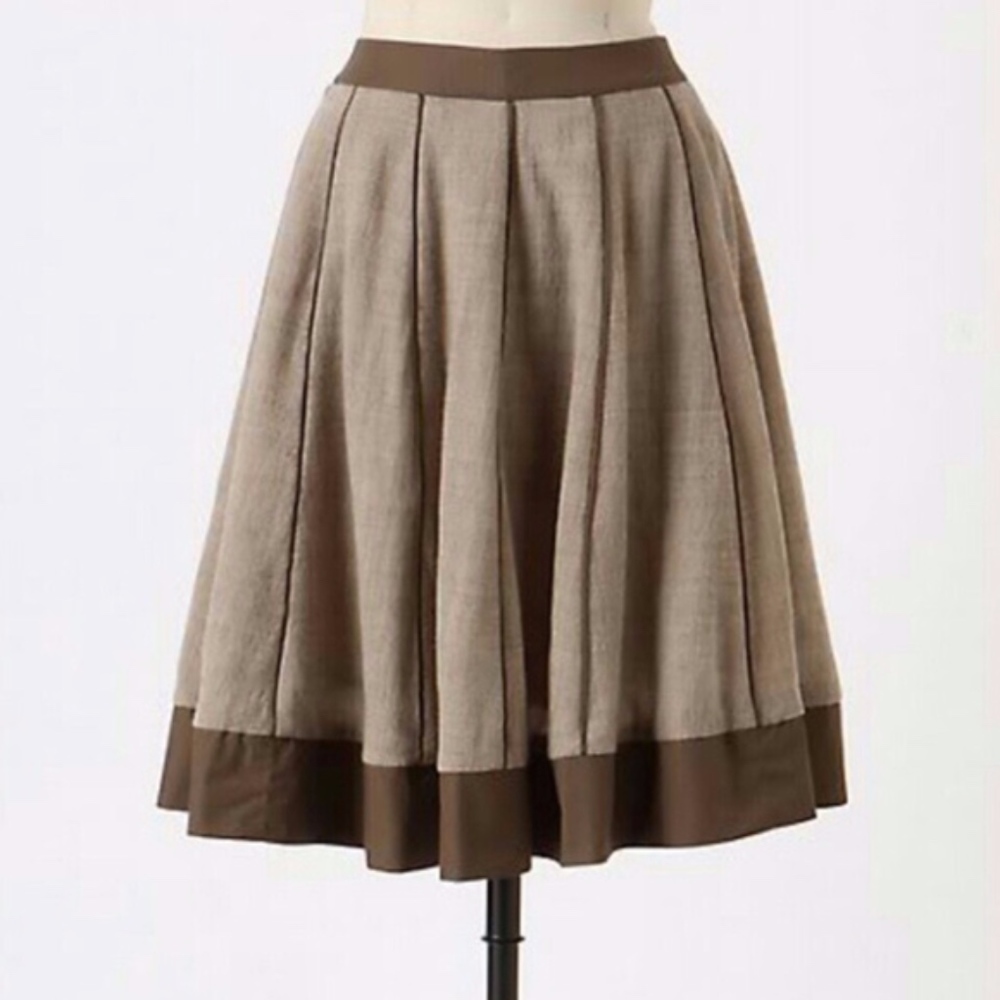 Anthropologie Edme & Esyllte Melded Gauze Skirt